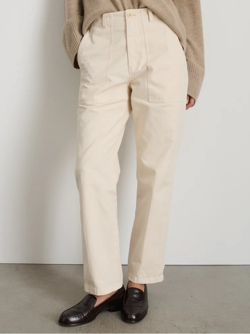 Alex Mill Neil Pant in Herringbone